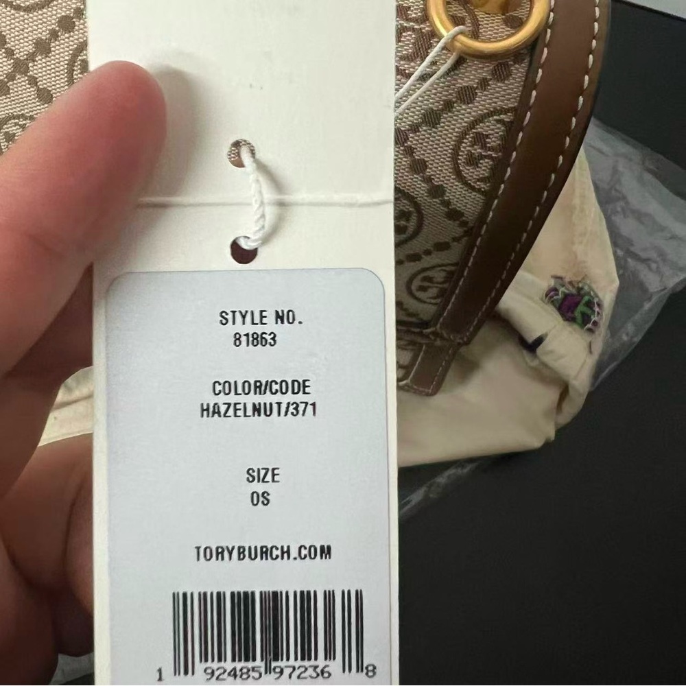 NWT Tory Burch T MONOGRAM SHOULDER BAG - Picture 3 of 12